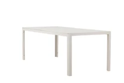 Garten Esstisch Amalfi - 205x90 cm aus Aluminium und Polywood in Beige oder Schwarz