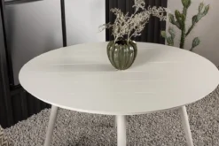 Garten Esstisch Arbor - Ø 120cm aus beigem Aluminium