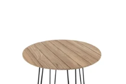 Garten-Esstisch Tavon – FSC®-Teakholz mit Metallgestell