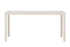 Garten Esstisch Vasta - 150x85 cm aus Aluminium in Beige oder Schwarz