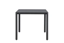 Garten Esstisch Vasta - 150x85 cm aus Aluminium in Beige oder Schwarz