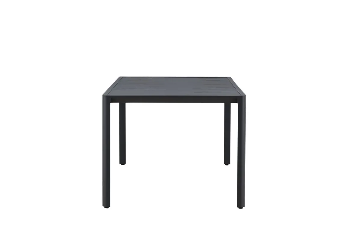 Garten Esstisch Vento - 200x90 cm aus Aluminium in Beige oder Schwarz