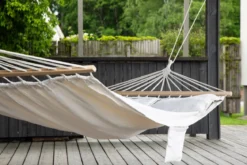 Garten Hängematte Carima - aus Baumwolle in Weiß