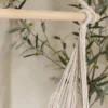 Garten Hängesessel Lilo - aus Baumwolle in Creme-Weiß