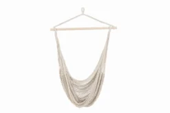 Garten Hängesessel Lilo - aus Baumwolle in Creme-Weiß