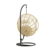 Garten Hängesessel Mercy - aus Rattan/Metall in Natur