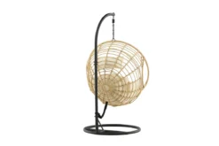 Garten Hängesessel Mercy - aus Rattan/Metall in Natur