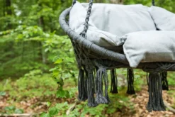 Garten Hängesessel Vera - aus Polyester in Weiß oder Grau