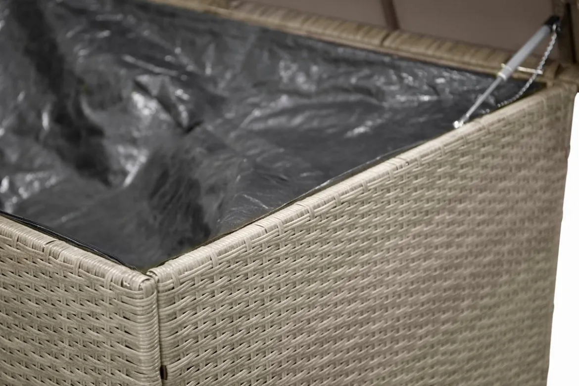 Garten Kissenbox Brisbane - Verfügbar in Grau, Schwarz und Natur