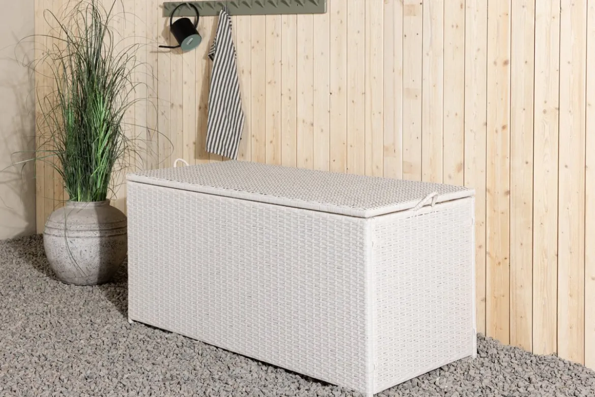 Garten Kissenbox Dimmy - Wahlweise in Grau, Natur oder Weiß