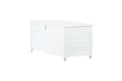 Garten Kissenbox Erika - Aus weißem Aluminium