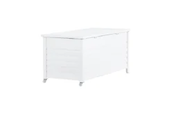 Garten Kissenbox Erika - Aus weißem Aluminium