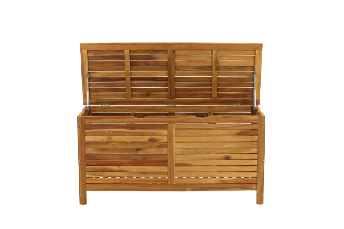 Garten Kissenbox Melissa - Aus Akazie in Natur-Optik