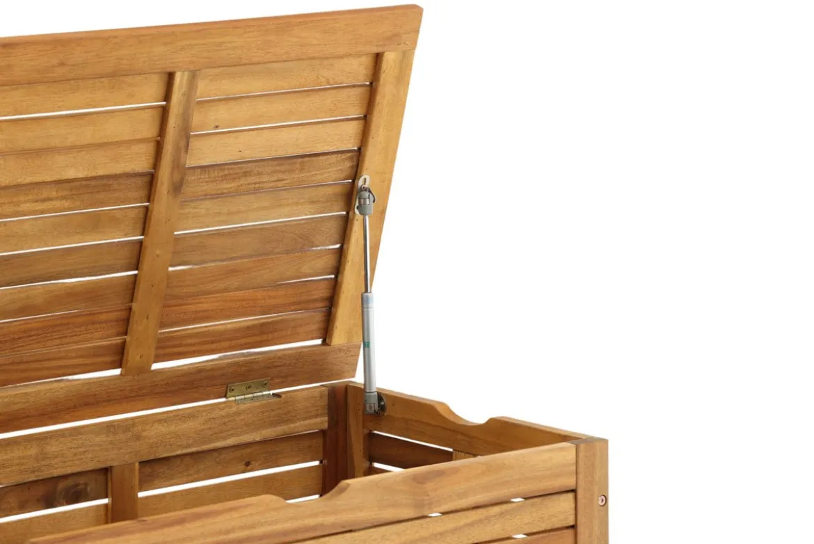 Garten Kissenbox Melissa - Aus Akazie in Natur-Optik