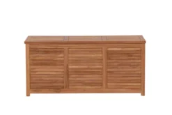Garten Kissenbox Sorine - 60x130x50 aus Teakholz