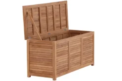 Garten Kissenbox Sorine - 60x130x50 aus Teakholz
