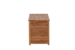 Garten Kissenbox Sorine - 60x130x50 aus Teakholz