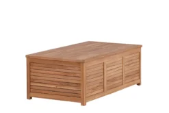 Garten Kissenbox Sorine - 46x130x70 aus Teakholz