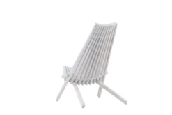 Garten-Loungesessel Active - aus Akazienholz in Weiß