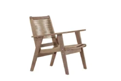 Garten- Loungesessel April - Aus braunem Akazienholz