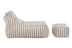 Garten- Loungesessel Hello Kombi - Wahlweise in Weiß/Braun oder Beige