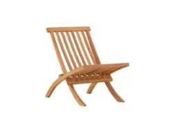 Garten-Loungesessel Hope- aus witterungsbeständigem Teakholz