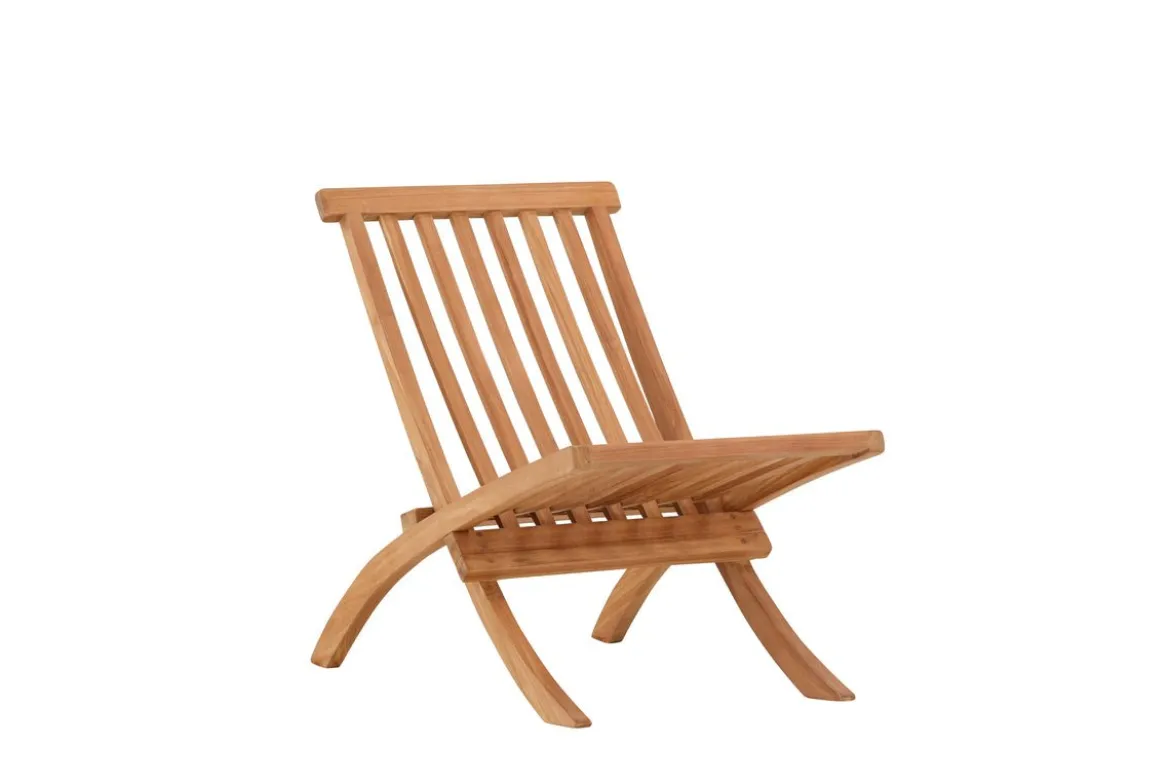Garten-Loungesessel Hope- aus witterungsbeständigem Teakholz