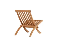 Garten- Loungesessel June - Aus Teakholz in Natur-Optik