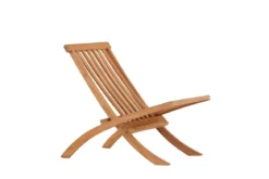 Garten- Loungesessel June - Aus Teakholz in Natur-Optik