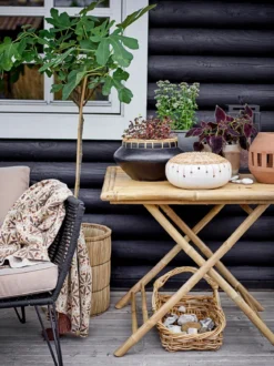 Garten Loungesessel Kairo – Metall mit handgeflochtenem Seil