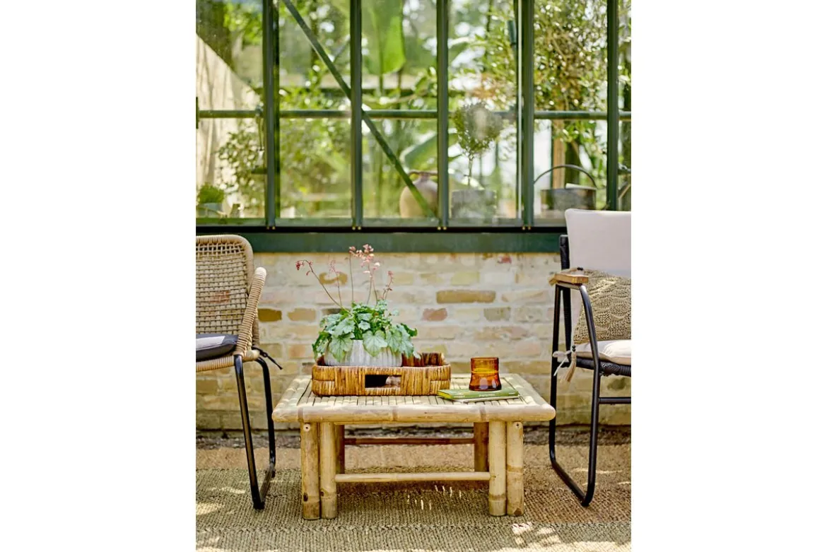 Garten Loungesessel Kairo – Metall mit handgeflochtenem Seil