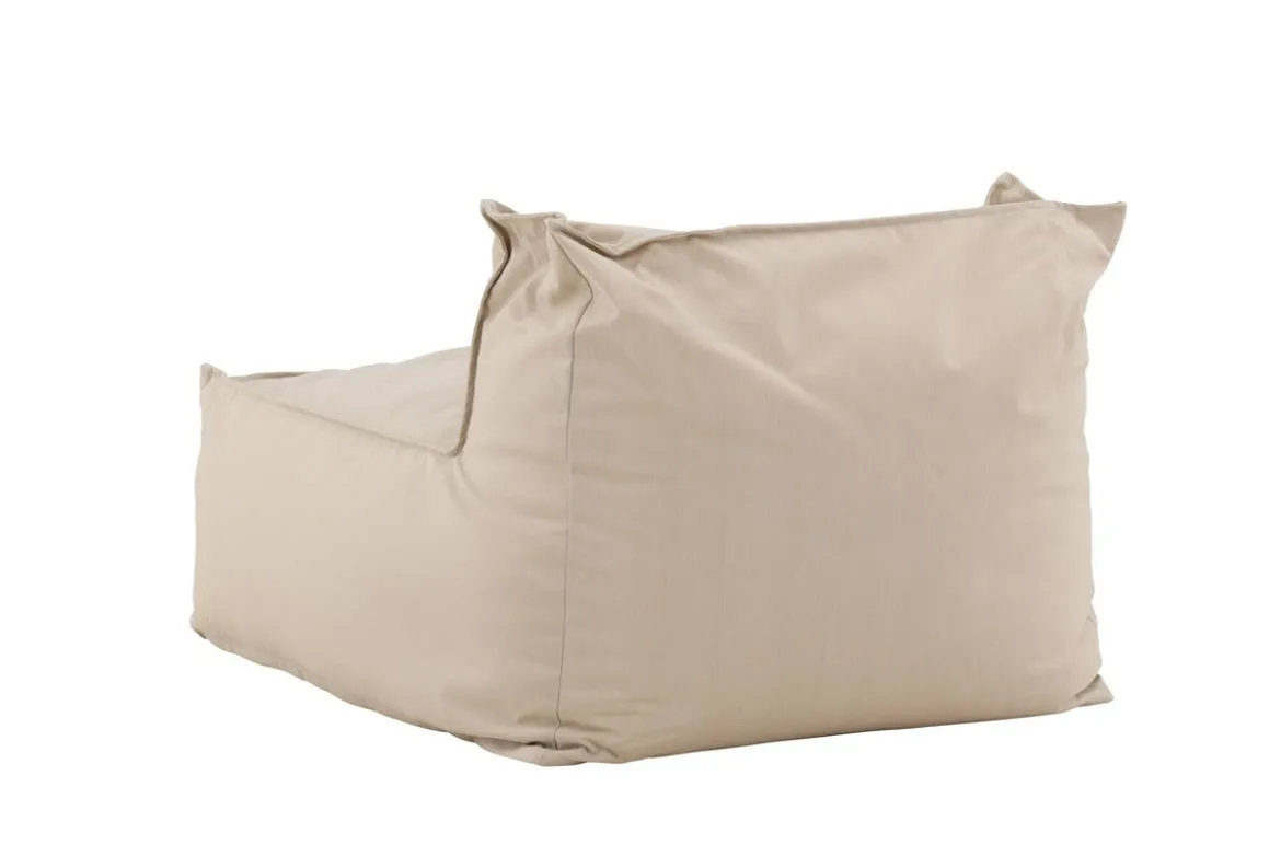 Garten Loungesessel Minoa – mit beigem Olefin Bezug