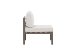 Garten Loungesessel Selva - Outdoor-Sessel mit Aluminium Gestell und zwei Kissen