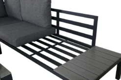 Garten Loungeset Anker – mit Ecksofa & Tisch, wetterfest