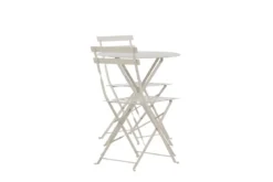 Garten Loungeset Elion – 3-teiliges Set mit rundem Tisch in 3 Farben