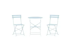 Garten Loungeset Elion – 3-teiliges Set mit rundem Tisch in 3 Farben