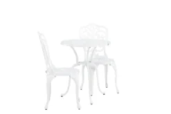 Garten Loungeset Elyra – 3-teiliges Set mit Stühlen & Tisch in 2 Farben