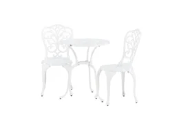Garten Loungeset Elyra – 3-teiliges Set mit Stühlen & Tisch in 2 Farben