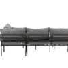Garten Loungeset Felicita – Ecksofa mit 4 Sitzplätzen und Couchtisch