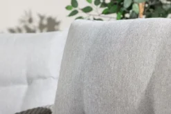 Garten Loungeset Henry – mit Glasplatte & Sitzkissen