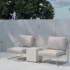 Garten Lounge Set Karino – 3 teiliges Set in Beige