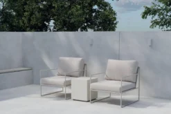 Garten Lounge Set Karino – 3 teiliges Set in Beige