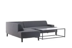Garten Loungeset Kreta – mit wasserabweisendem Stoff & Tisch, UV-beständig