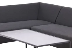 Garten Loungeset Kreta – mit wasserabweisendem Stoff & Tisch, UV-beständig