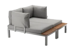 Garten Loungeset ModuFlex – modulares Aluminium Lounge-Set