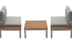 Garten Loungeset ModuFlex – modulares Aluminium Lounge-Set