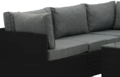 Garten Loungeset Panther - aus Kunstrattan in 3 Farben erhältlich