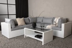 Garten Loungeset Panther - aus Kunstrattan in 3 Farben erhältlich