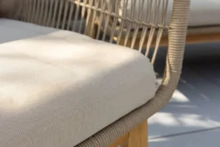 Garten Lounge Set Perano – 4 teiliges Set in Beige