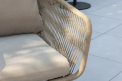 Garten Lounge Set Perano – 4 teiliges Set in Beige